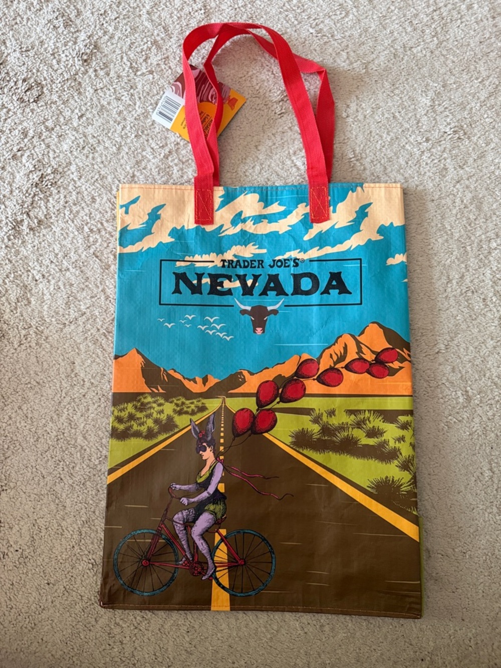 Nevada Reusable Tote Bag